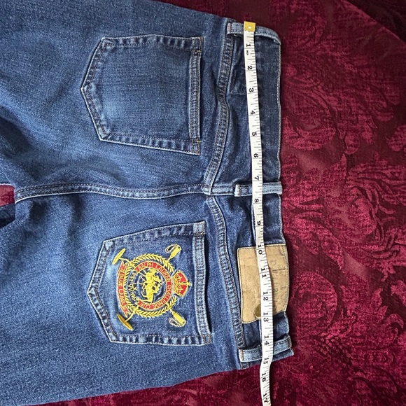 🔥 Vintage Ralph Lauren Blue Label Crest Jeans – Thompson 650 🔥 - Picture 7 of 10